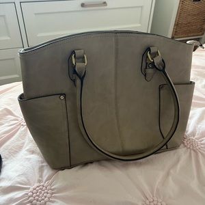 Taupe purse